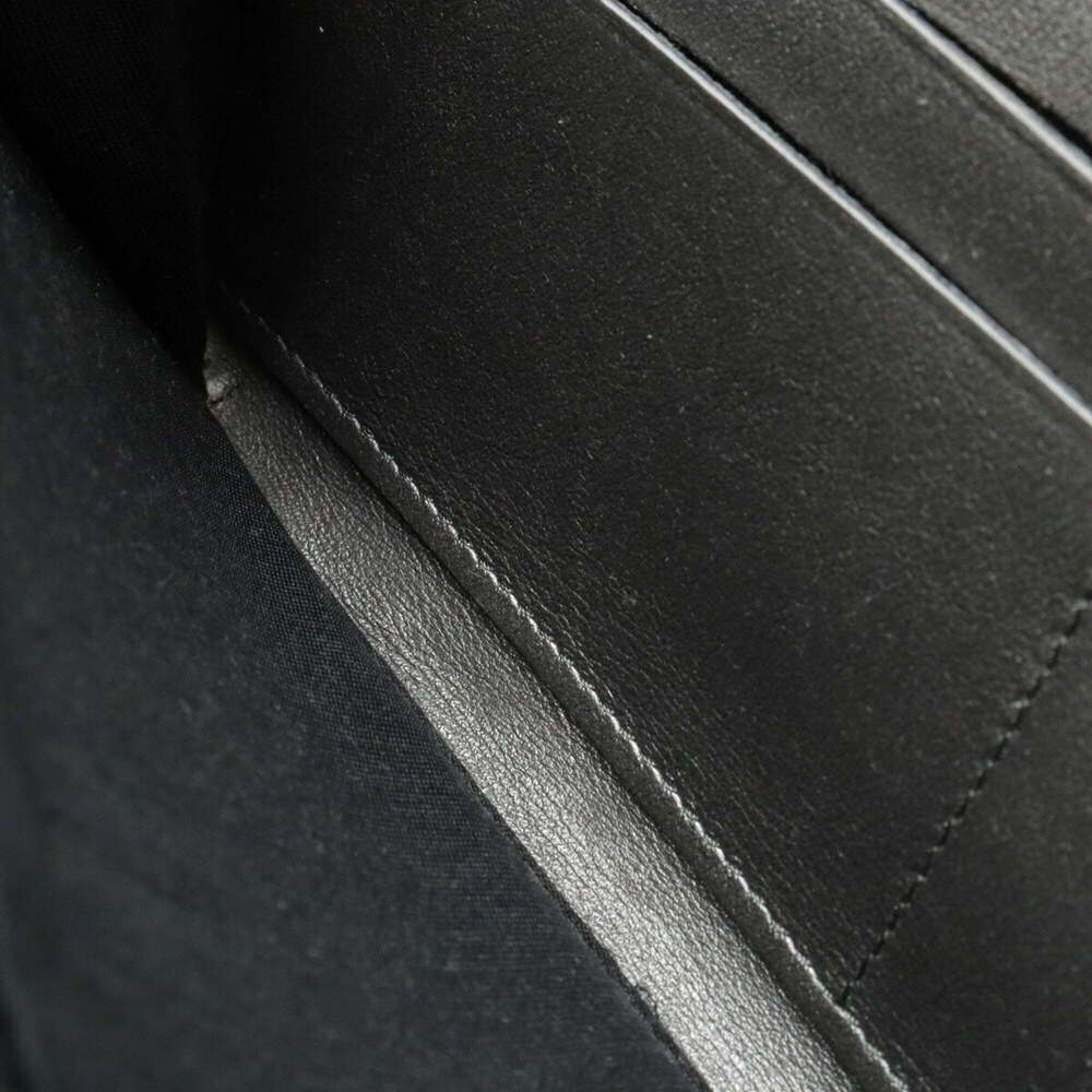 CHANEL Authentic Gray Caviar Leather Logo Wallet - Picture 7 of 9